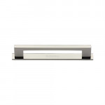 M Marcus Heritage Brass Metro Design Cabinet Pull with Plate 96mm Centre to Centre